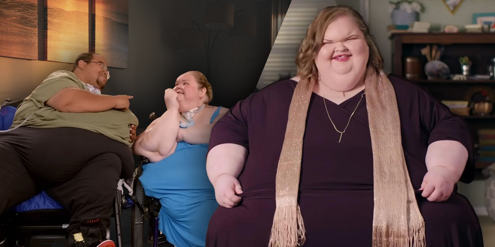 Tammy Slaton and Caleb Willingham from 1000-lb Sisters