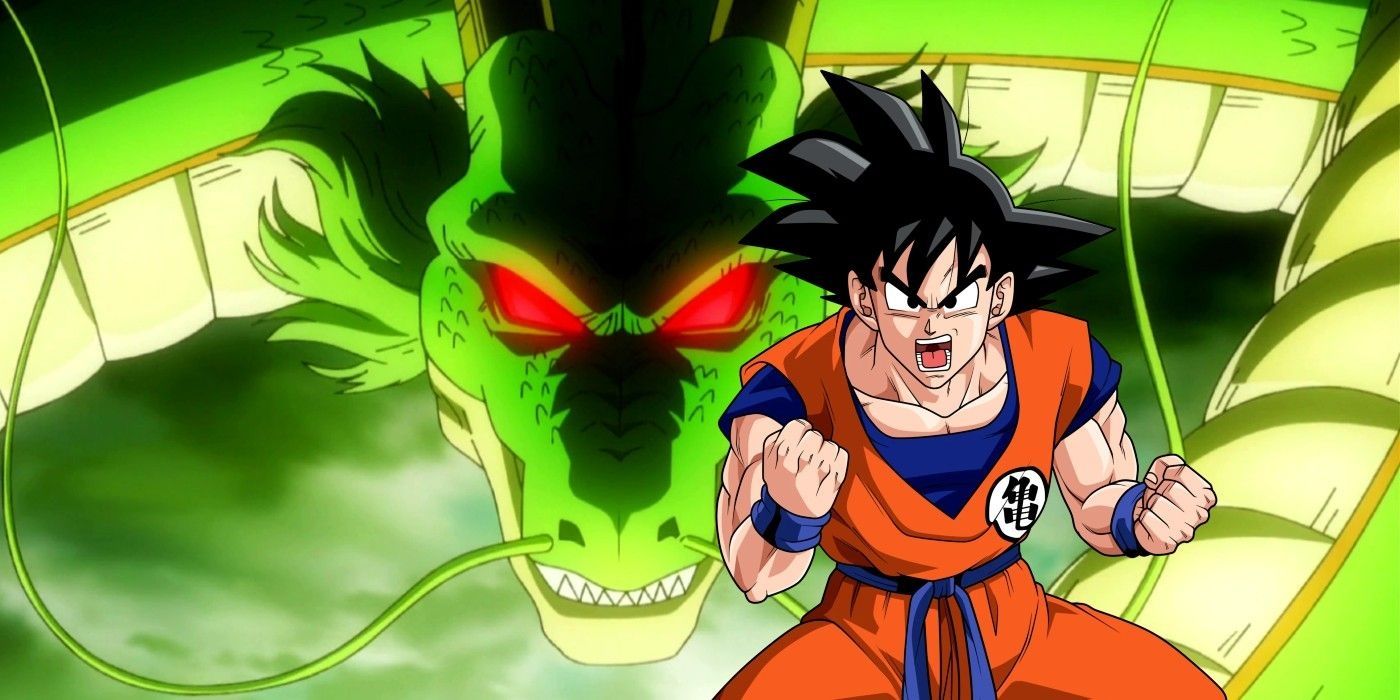 Goku and Sheron in Dragon Ball.