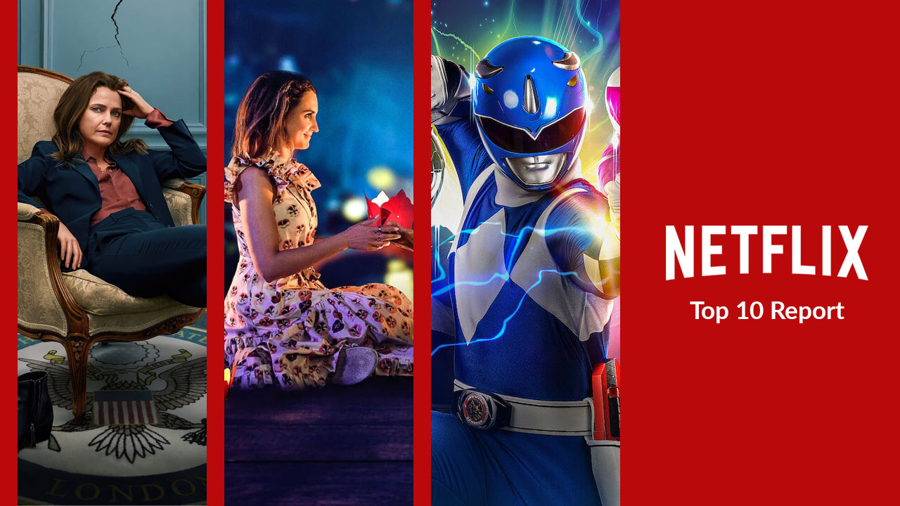 Informe Top 10 de Netflix: Una guía turística del amor, The Diplomat, Power Rangers