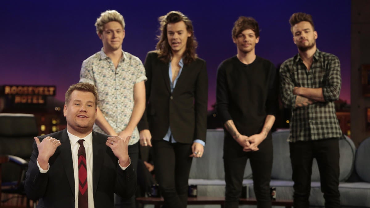 James Corden aborda los planes de reunión de One Direction para el episodio final de The Late Late Show