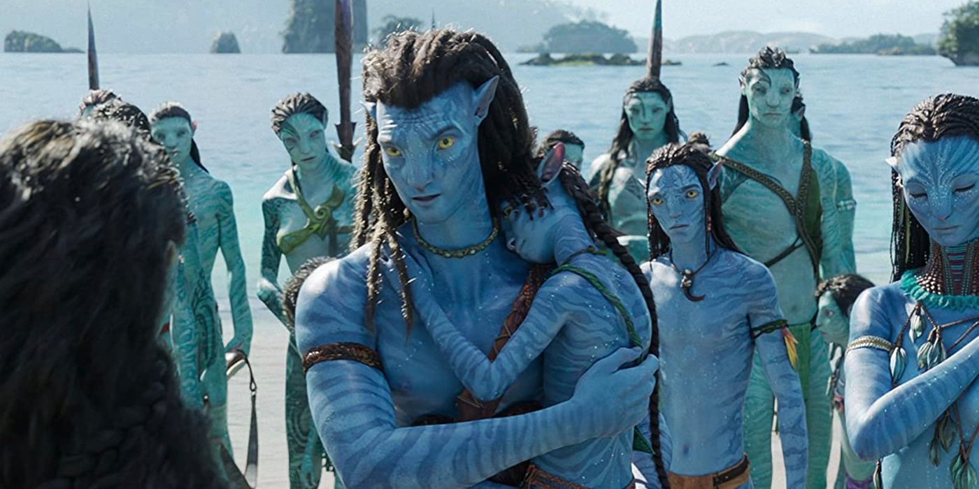 Sam Worthington in Avatar The Way of Water