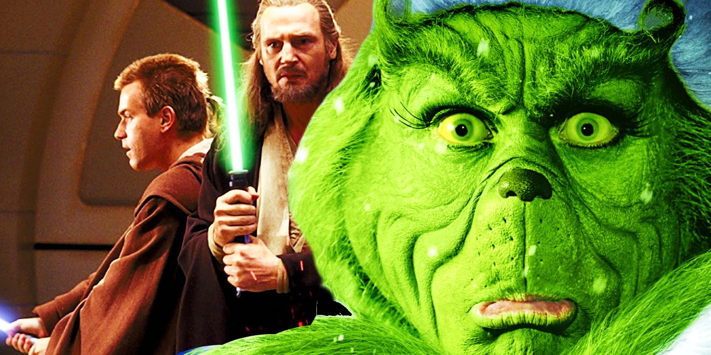 Obi-Wan Kenobi, Qui-Gon Jinn, and the Grinch