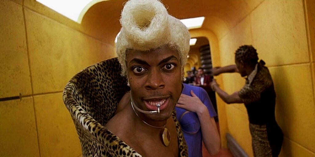 Chris Tucker as Ruby Rhod in The Fifth Element