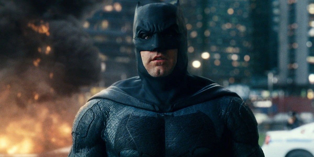 Ben Affleck as Batman in 2017's Justice League