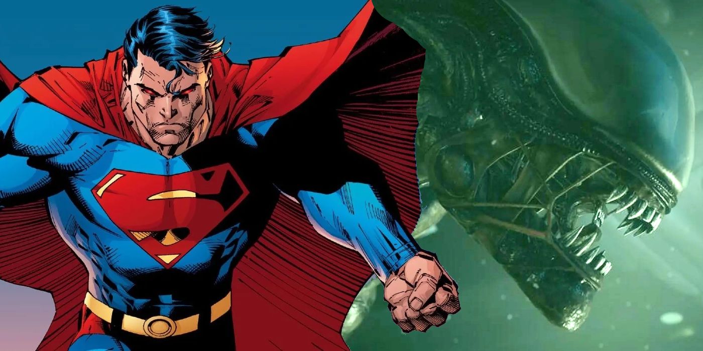 La hazaña curativa más clasificada R de Superman fue contra el xenomorfo de Alien