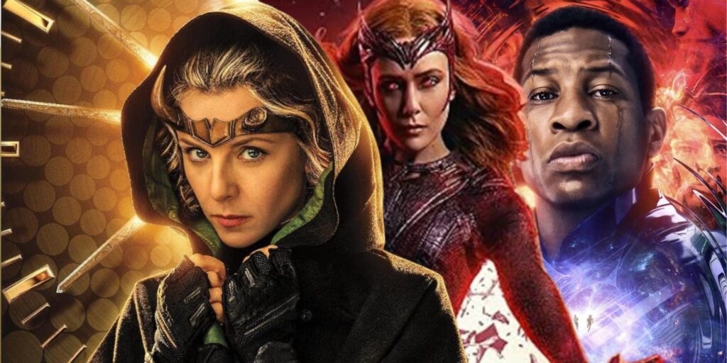 Sylvie, Scarlet Witch, and Kang the Conqueror for Loki season 1, Doctor Strange in the Multiverse of Madness, and Ant-Man and the Wasp: Quantumania, respectively