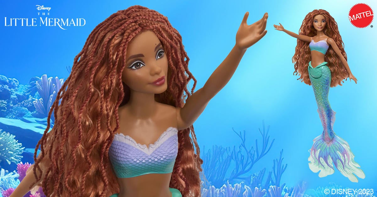 La muñeca Ariel de acción real de La Sirenita está a punto de caer