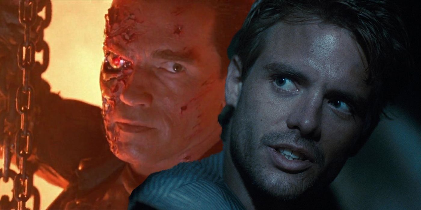 Terminator's T-800 and Kyle Reese.