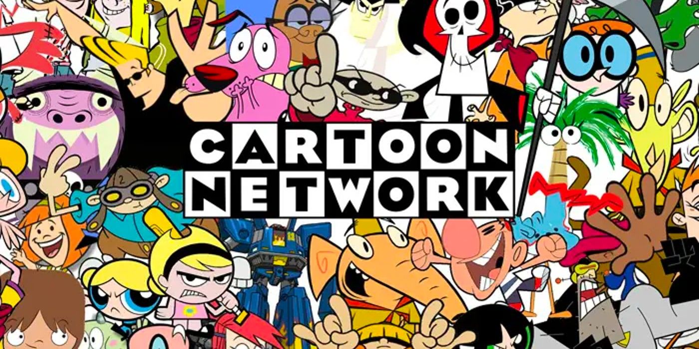Classic Cartoon Network shows and logo