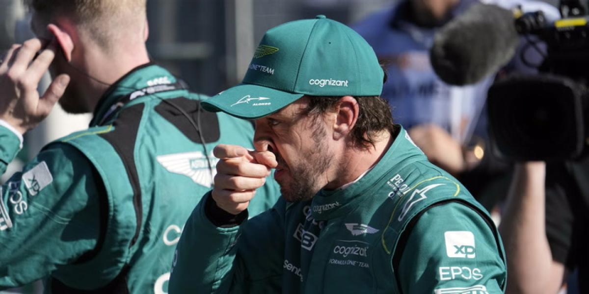 La valoración de Fernando Alonso sobre su incidente con Carlos Sainz