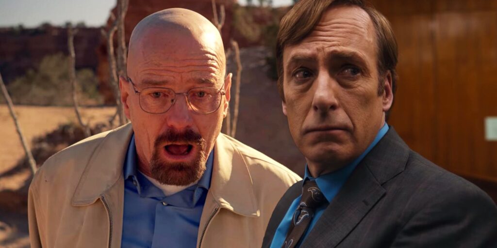 Walter White and Saul Goodman