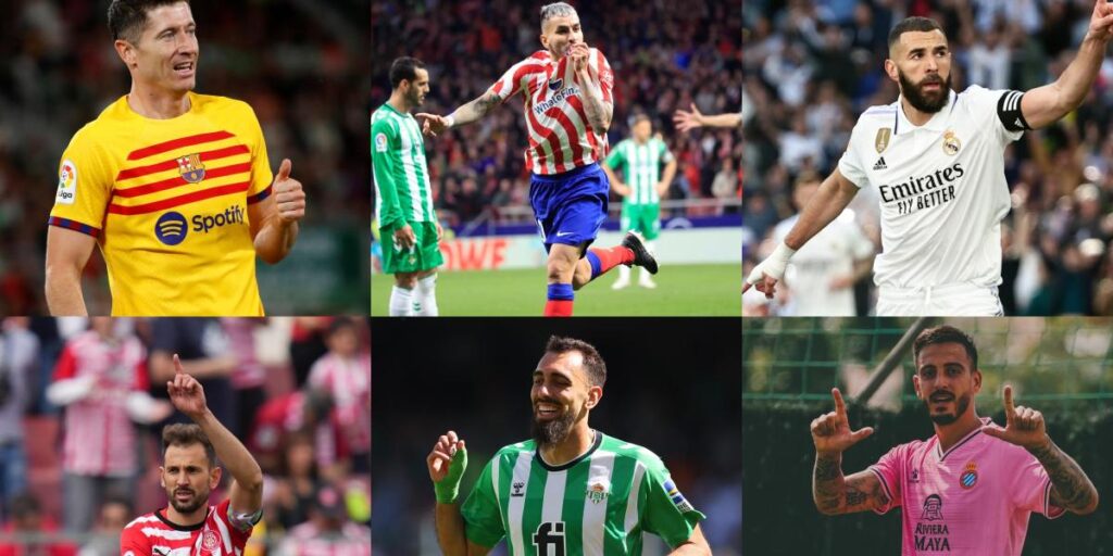 Los 10 jugadores con mejor promedio goleador de LaLiga: el primero no es ni del Barça ni del Madrid