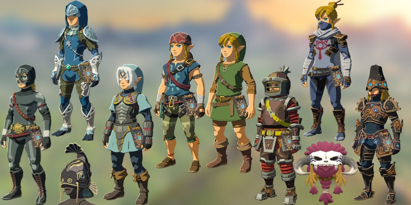 Los 10 mejores conjuntos de armaduras en Zelda: BotW