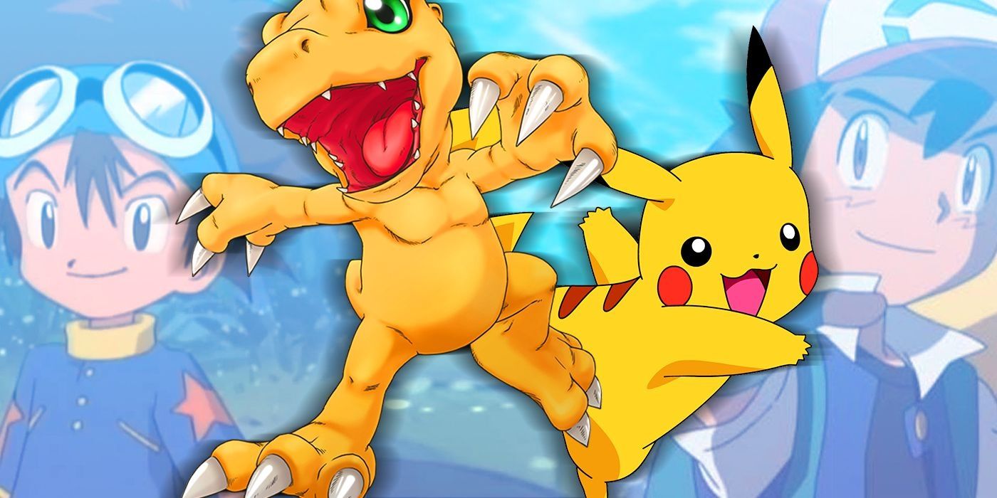 Los Digimon son mejores que los Pokémon, y Pikachu demuestra por qué