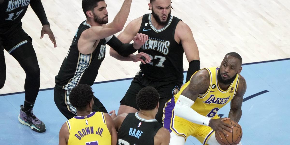 Los Grizzlies, sobrados: ganan a los Lakers sin Ja Morant