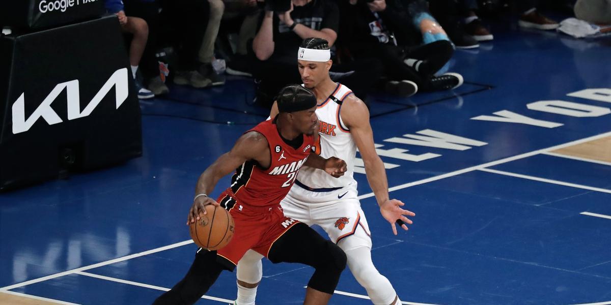 Los Heat ganan a los Knicks... pero rezan por la lesión de Jimmy Butler
