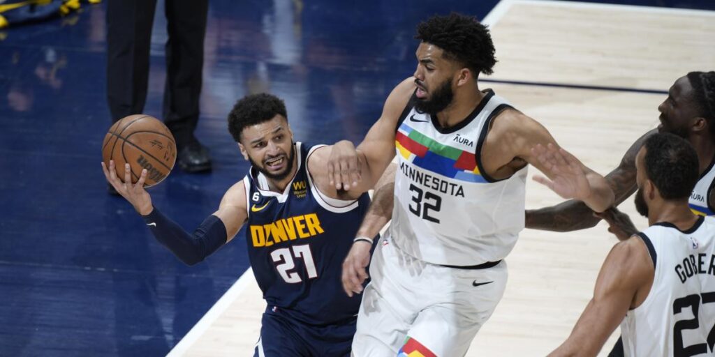 Los Nuggets resisten la furiosa remontada de los Timberwolves