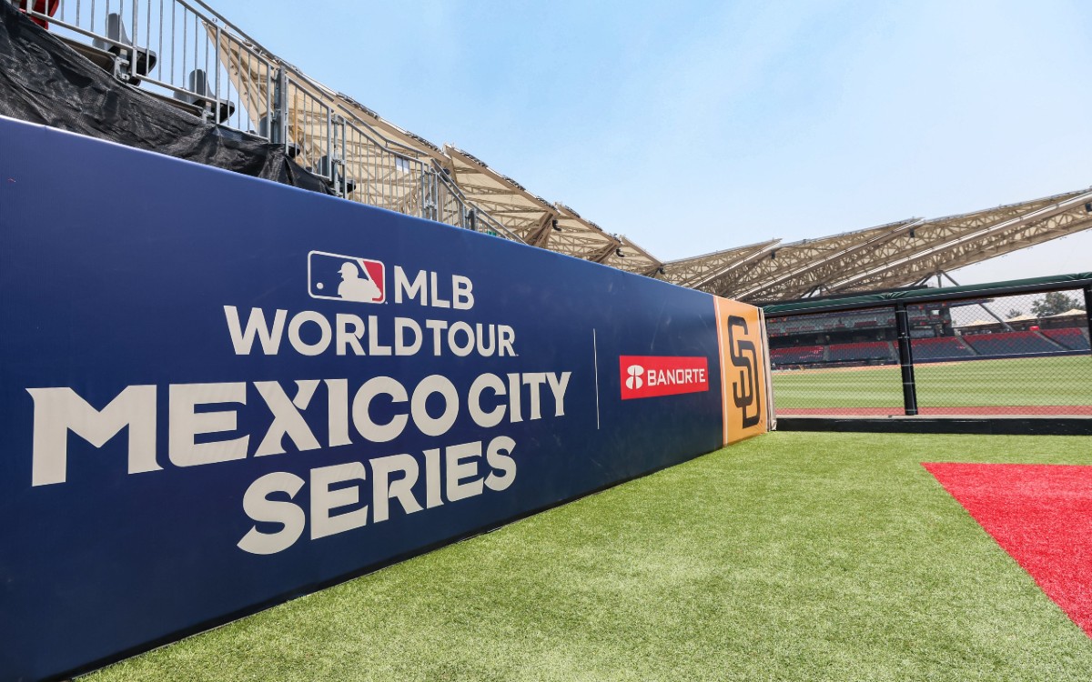 MLB: Padres y Gigantes se preparan para enfrentarse en la Mexico City Series