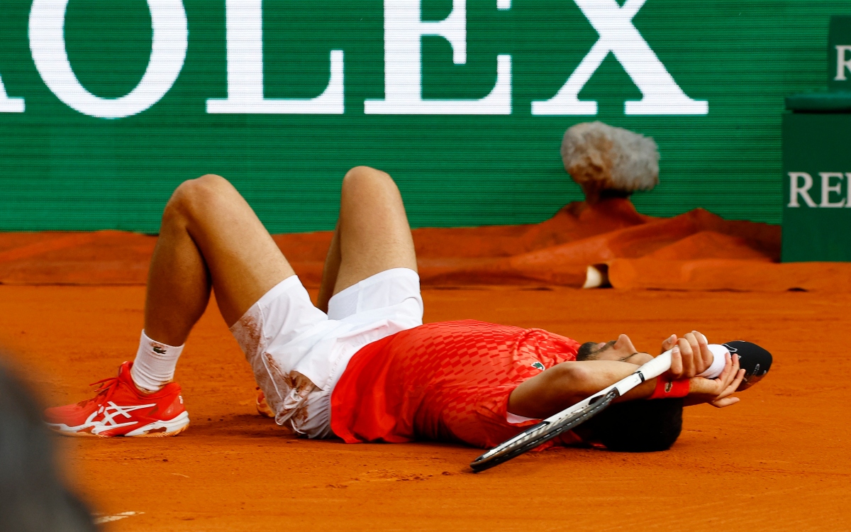 Masters de Montecarlo: Djokovic cae eliminado a manos de Musetti