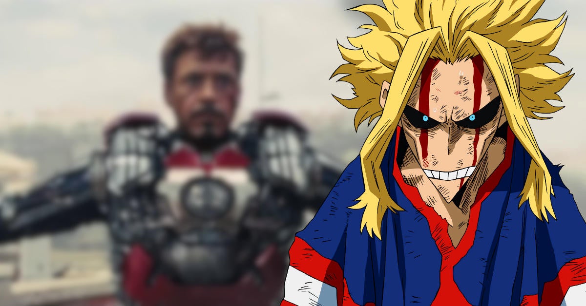 My Hero Academia: All Might’s Power Suit es un guiño directo a Iron Man 2