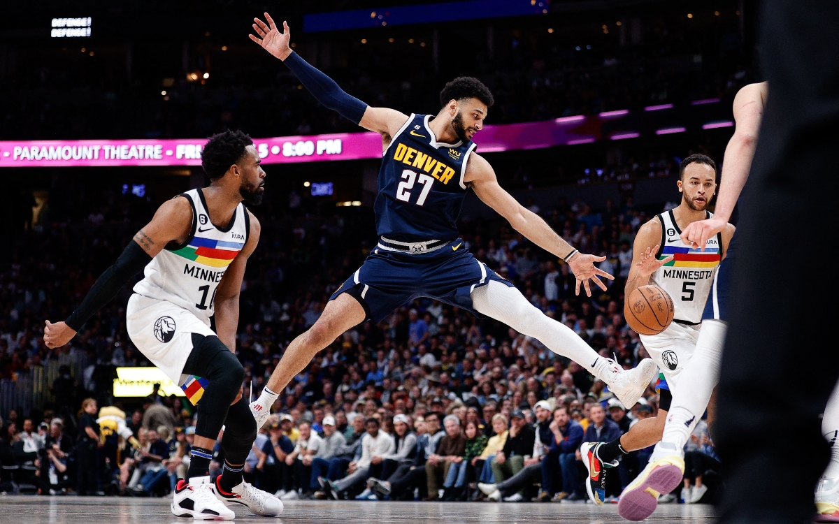 NBA Playoffs: Jamal Murray da a los Nuggets doble ventaja sobre los Wolves