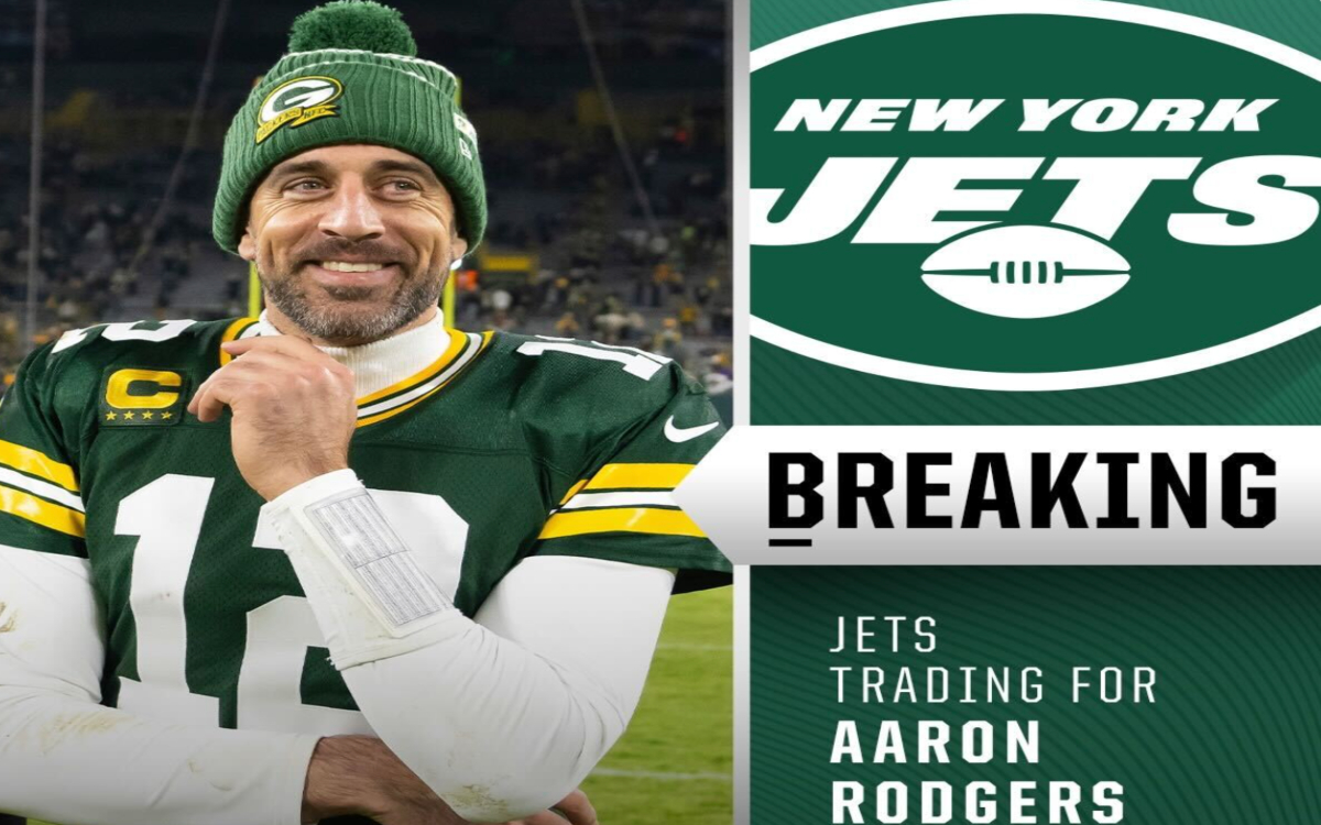 NFL: Tienen Jets de Nueva York nuevo comandante: Aaron Rodgers | Video
