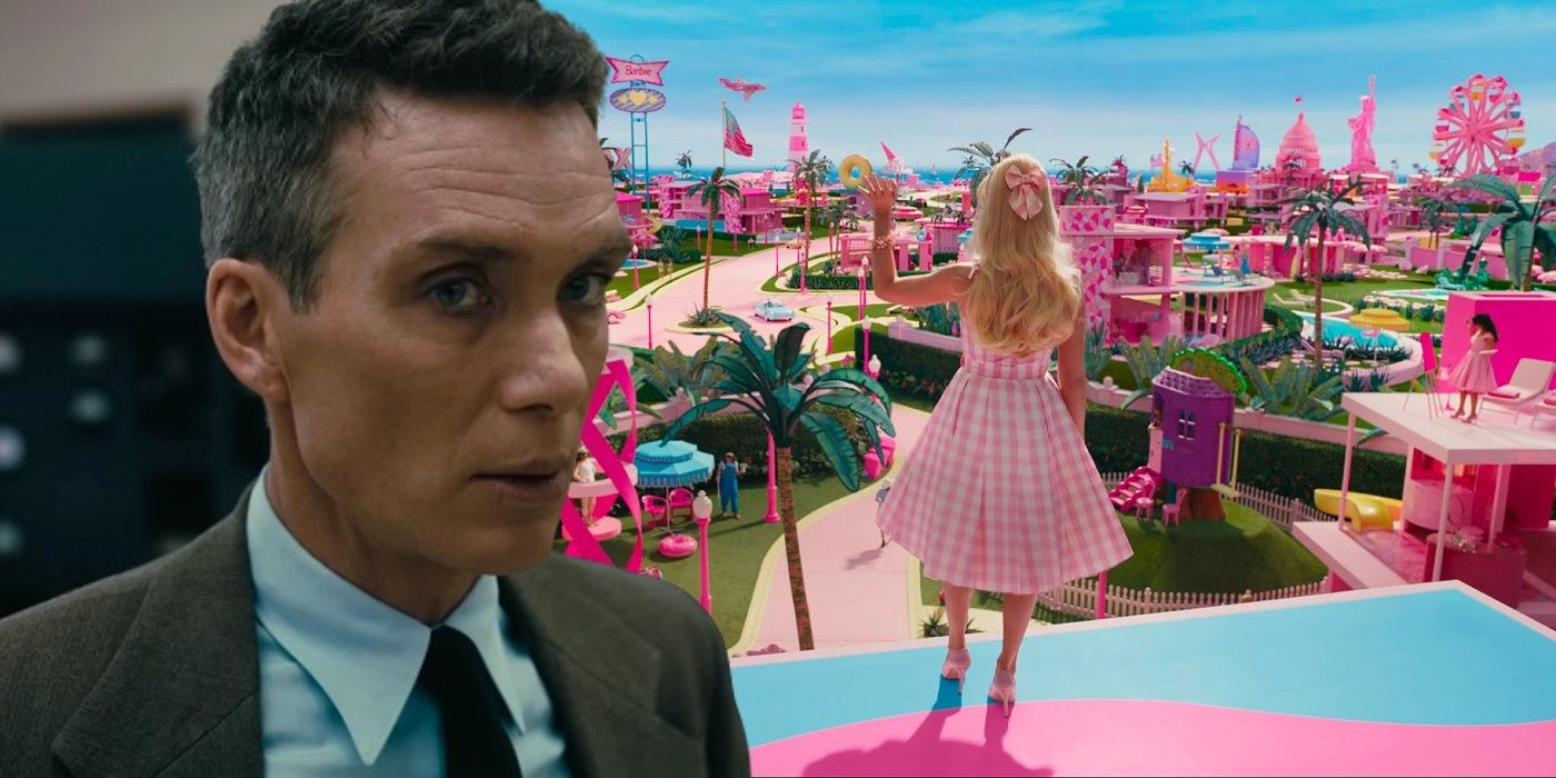 Oppenheimer and Barbie movies