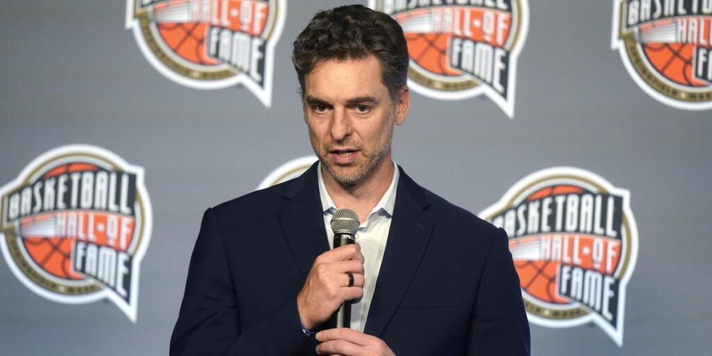 Pau Gasol, emocionado: "No me lo puedo creer, Toni Kukoc me inspiró"