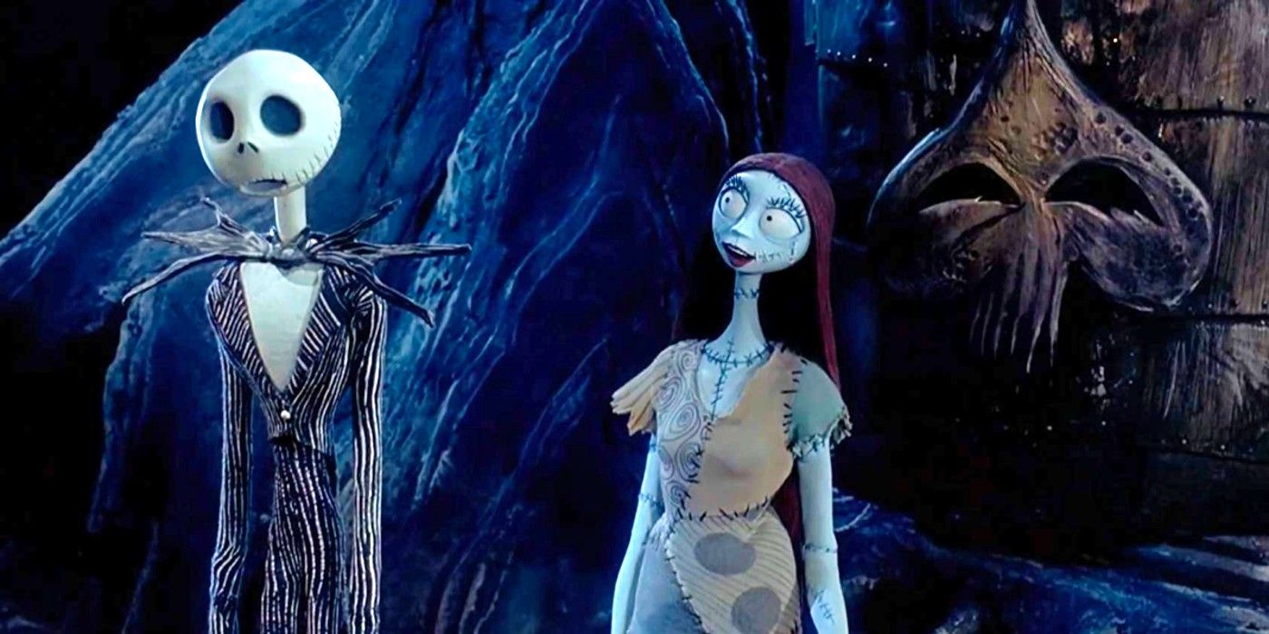 Sally looking at Jack in The Nightmare Before Christmas