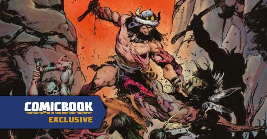 Portada y arte interior de Conan the Barbarian #1 revelados por Titan Comics y Heroic Signatures (exclusivo)
