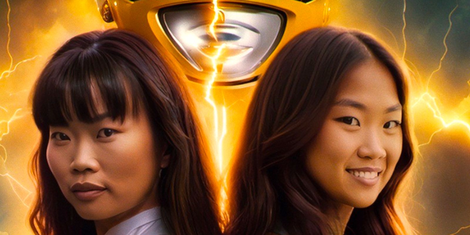 Trini and Minh as Yellow Rangers in Mighty Morphin Power Rangers: Once & Always fan art