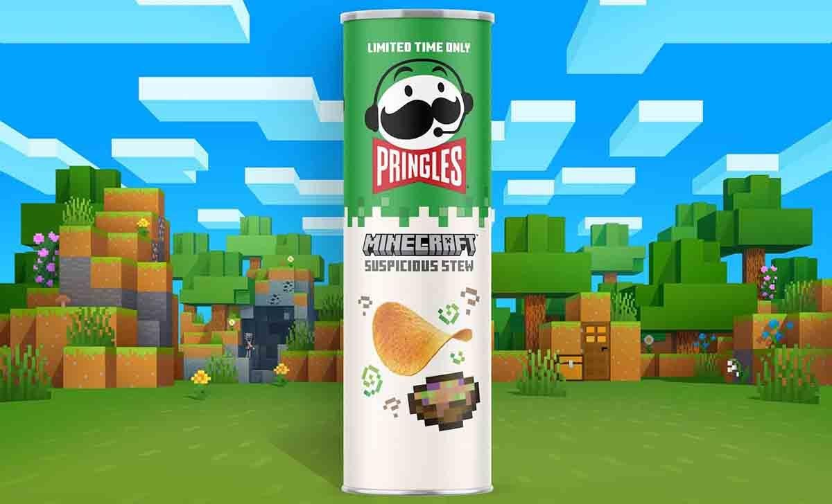 Pringles presenta el nuevo sabor de Minecraft