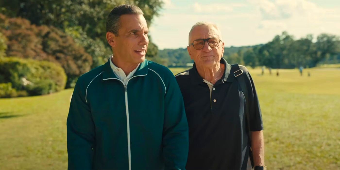 Robert De Niro and Sebastian Maniscalco talking in About My Father trailer