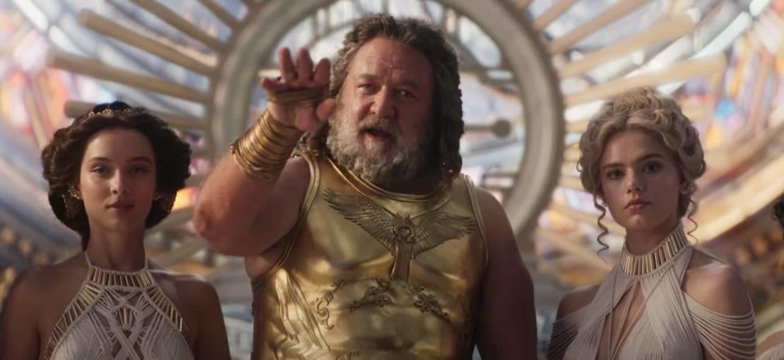 Russell Crowe de Thor: Love and Thunder no ha oído hablar de un regreso de Zeus para el UCM