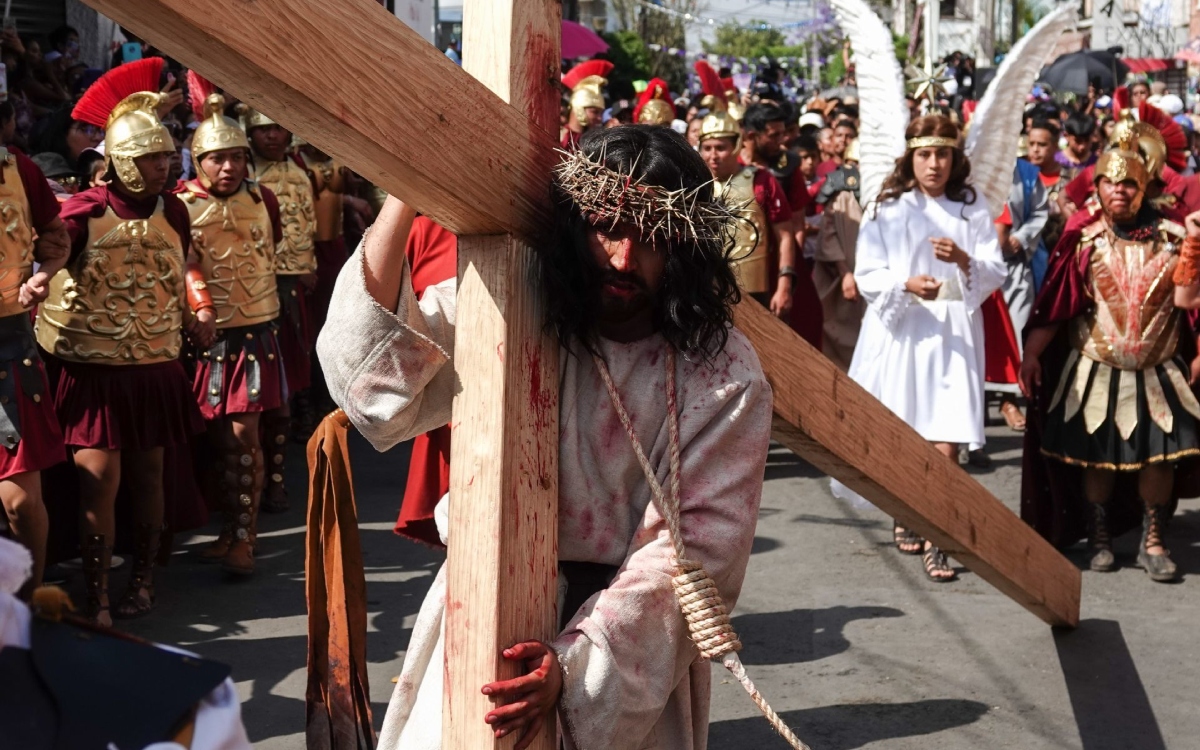 Semana Santa en Iztapalapa rompe récord de asistencia