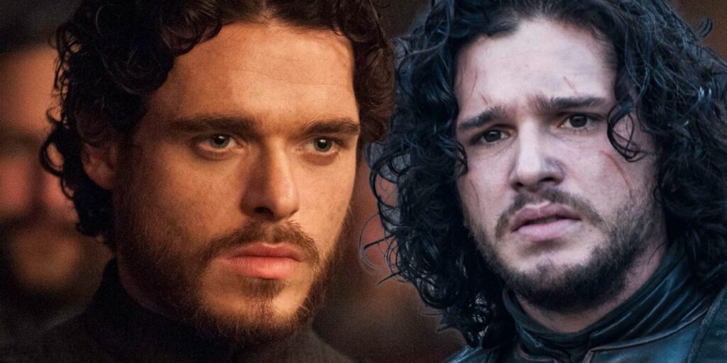 Rob Stark and Jon Snow in Game of Thrones Edited