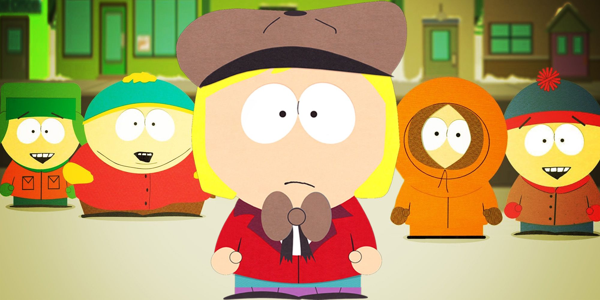 South Park Pip with Kyle, Eric, Kenny and Stan