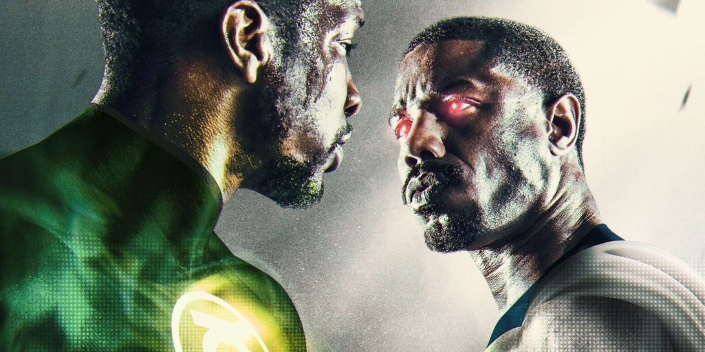 Superman de Michael B. Jordan se enfrenta a Green Lantern en DC Fan Art