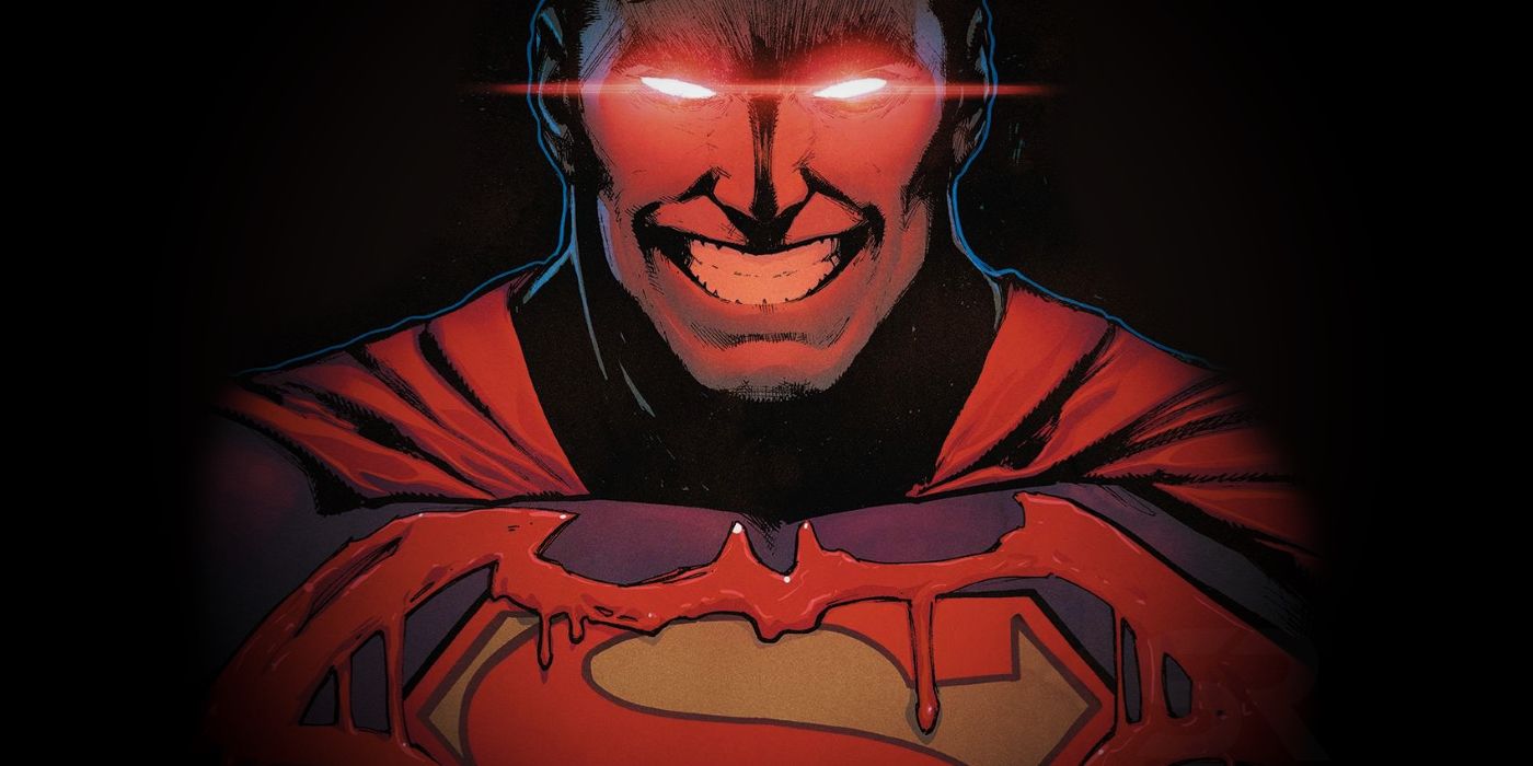 Evil Superman Bloody Comic