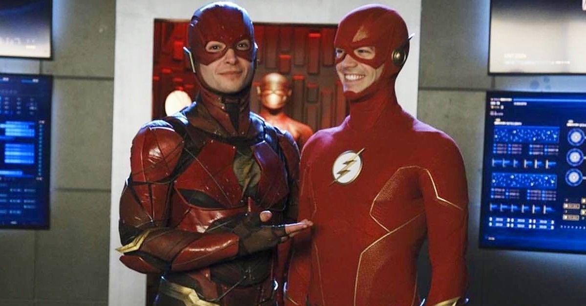 The Flash Star Grant Gustin habla sobre si aparece en la película de DC de Ezra Miller