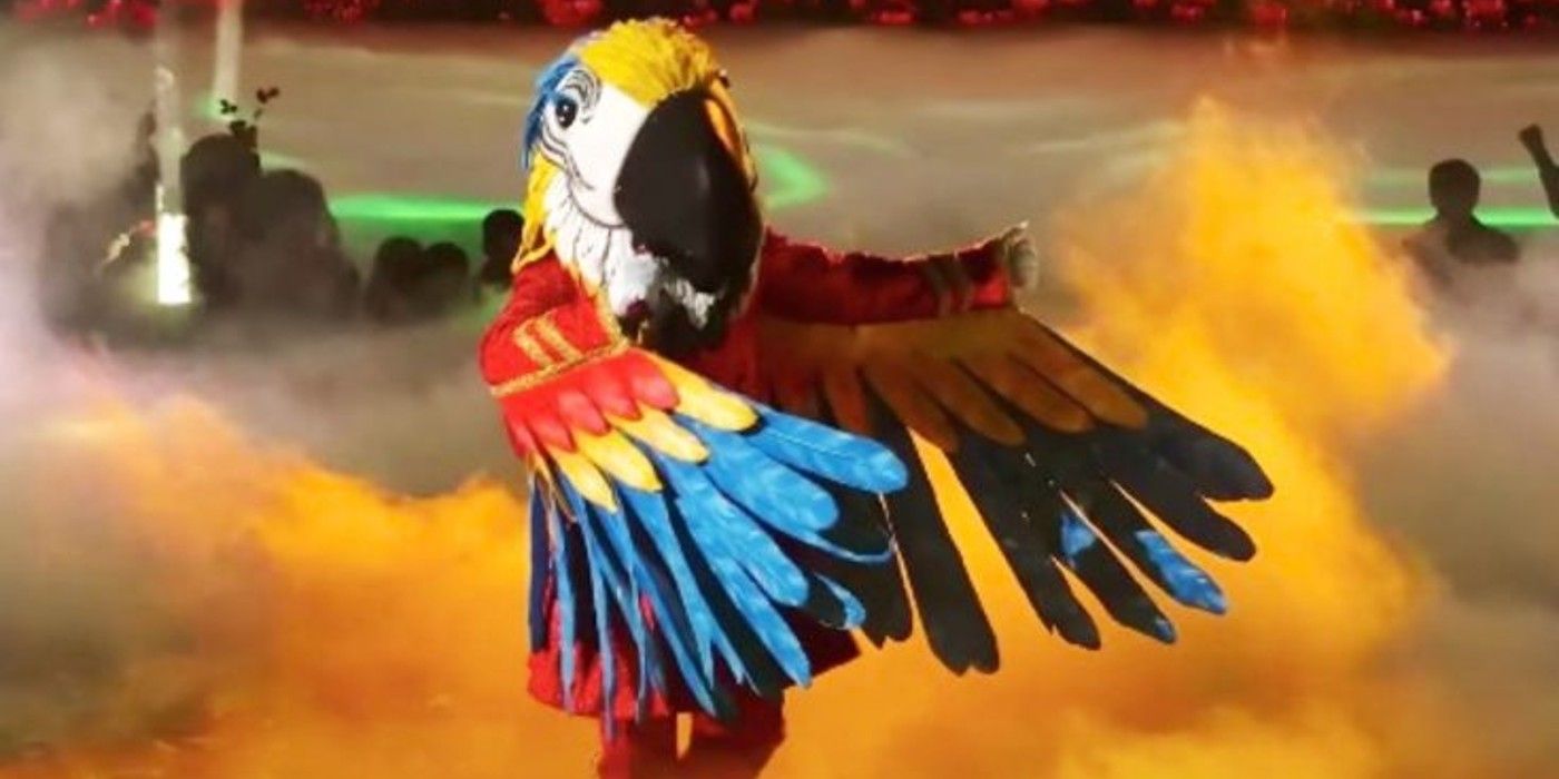 The Masked Singer Macaw Performing