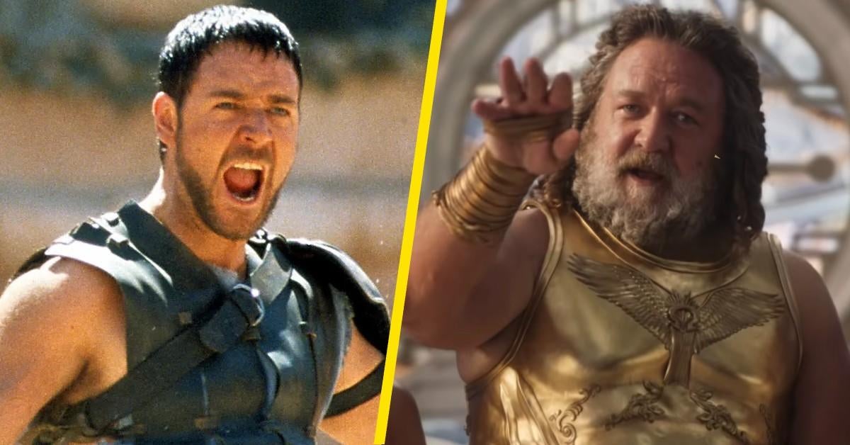 Thor: Love and Thunder: Russell Crowe revela que Marvel quería que usara su voz de gladiador