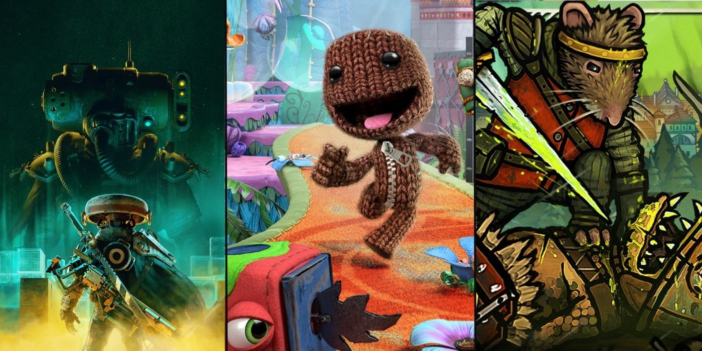 Meet Your Maker, Sackboy , and Tails Of Iron