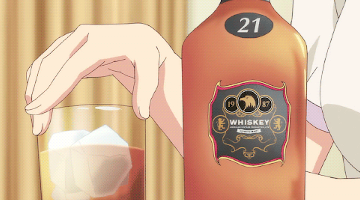 Toma un trago con la última colaboración de whisky del anime