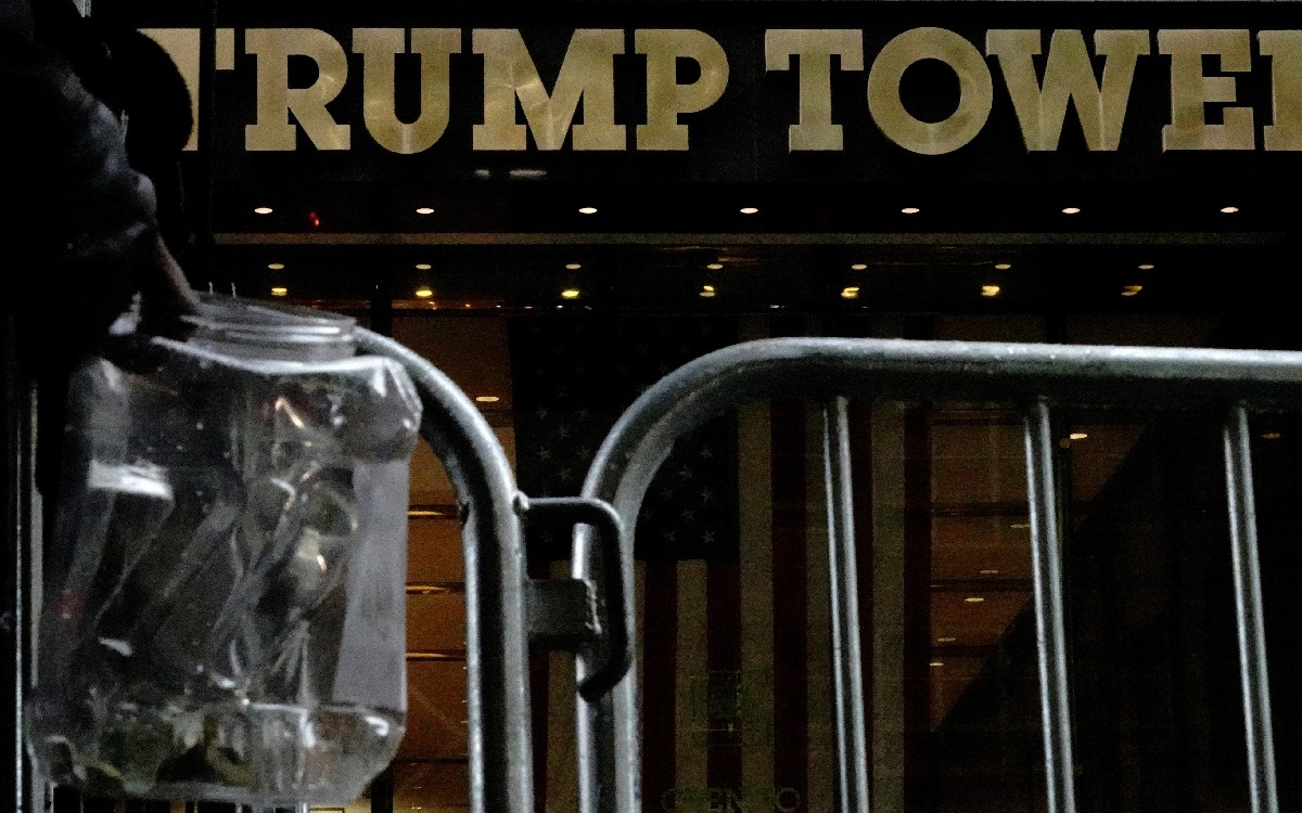 Torre Trump, a la espera de que llegue el expresidente