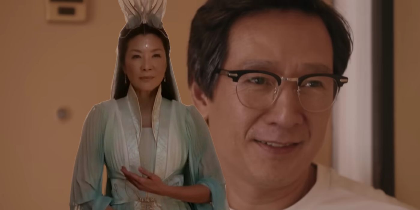 Michelle Yeoh and Ke Huy Quan in American Born Chinese Edited