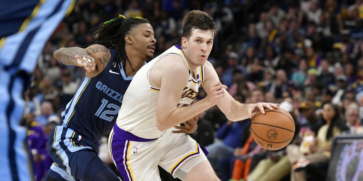 Unos imponentes Lakers aguan la fiesta de Memphis con dos actores inesperados