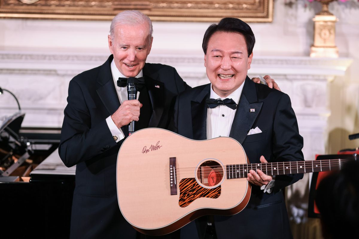 Vídeo | El presidente de Corea del Sur canta ‘American Pie’ en la Casa Blanca