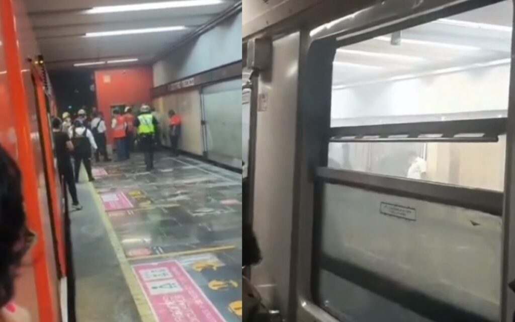 Videos | Cortan corriente en Metro Centro Médico tras reportes de humo