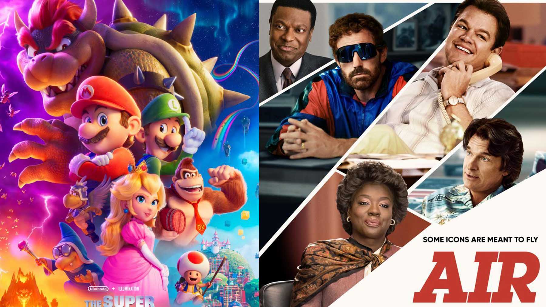 Ya en cines: Super Mario Bros y lo nuevo de Ben Affleck llegan a las salas